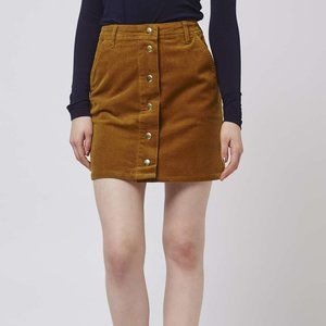 TopShop Corduroy Skirt